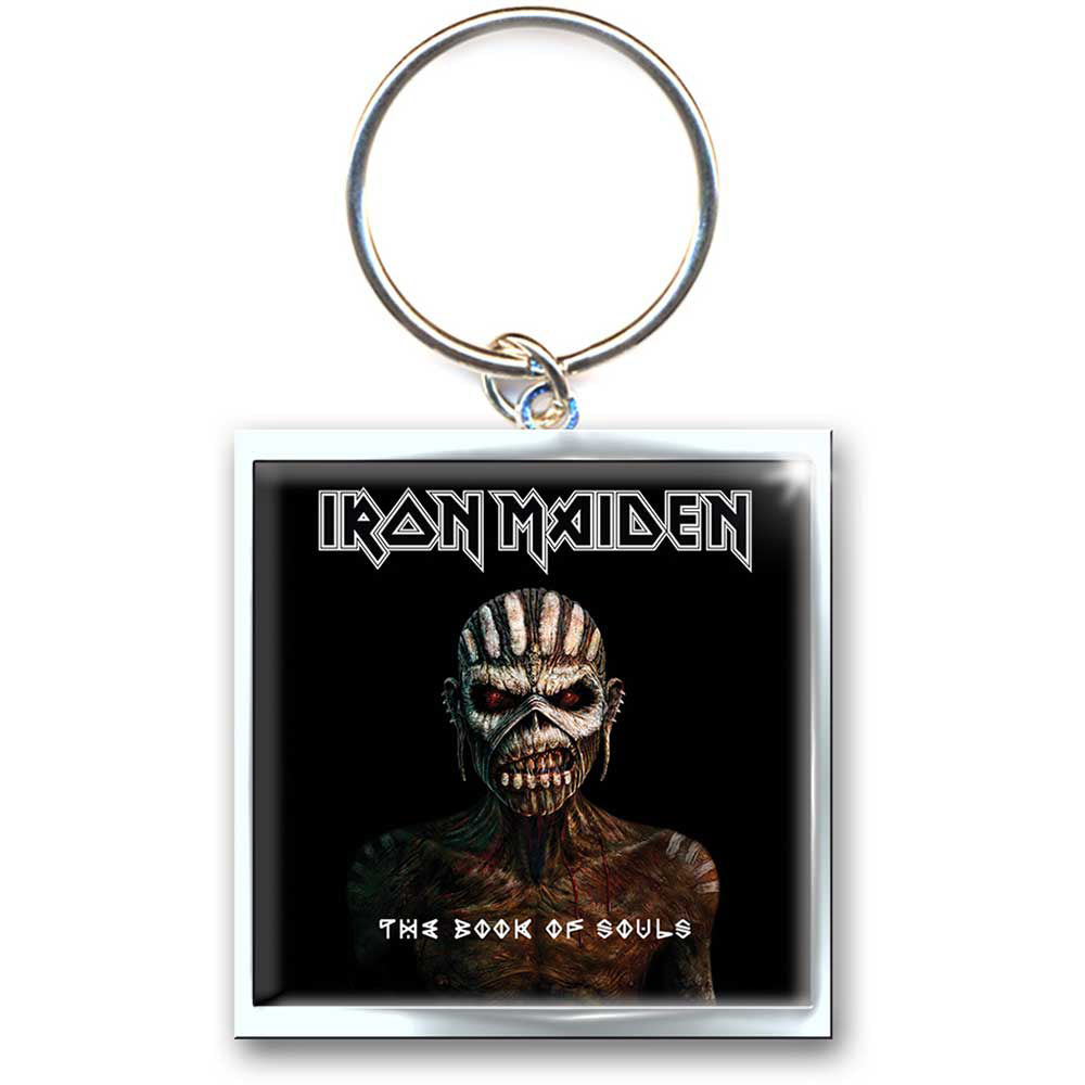 Iron Maiden The Book Of Souls Metal Key Chain