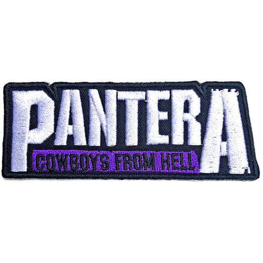 Pantera Cowboys From Hell Woven Patch