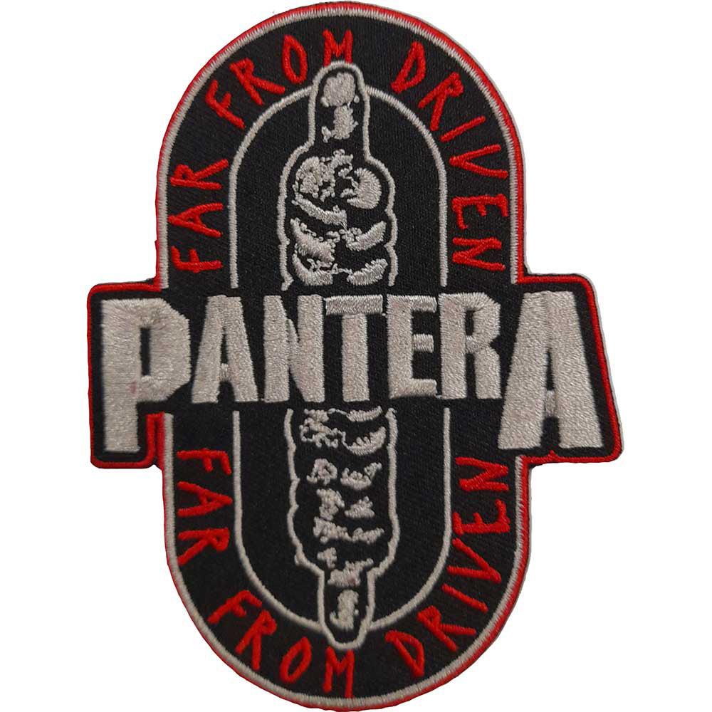Pantera Far From Woven Patch