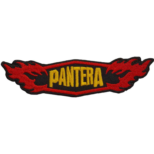 Pantera Flames Woven Patch