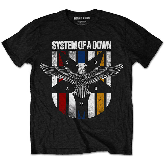 System Of A Down Eagle Colours T-shirt