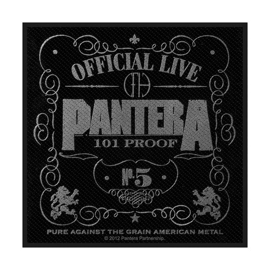 Pantera 101% Proof Woven Patch