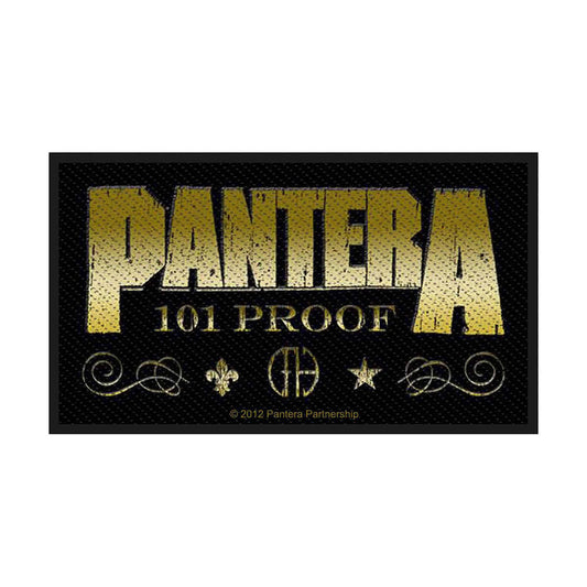 Pantera Whiskey Label Woven Patch