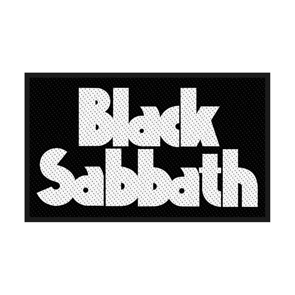 Black Sabbath Logo Woven Patch