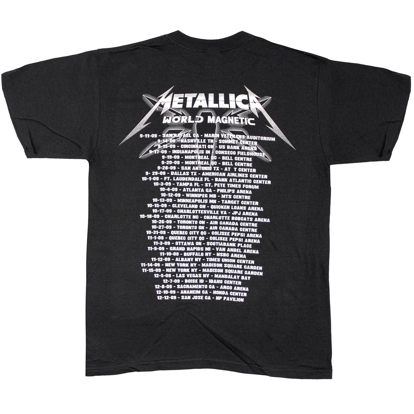 Metallica World Magnetic 08/09 Tour Tee (San Rafael) T-shirt