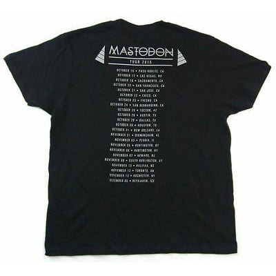 Mastodon Weird Goat 2015 Tour Oct-dec T-shirt