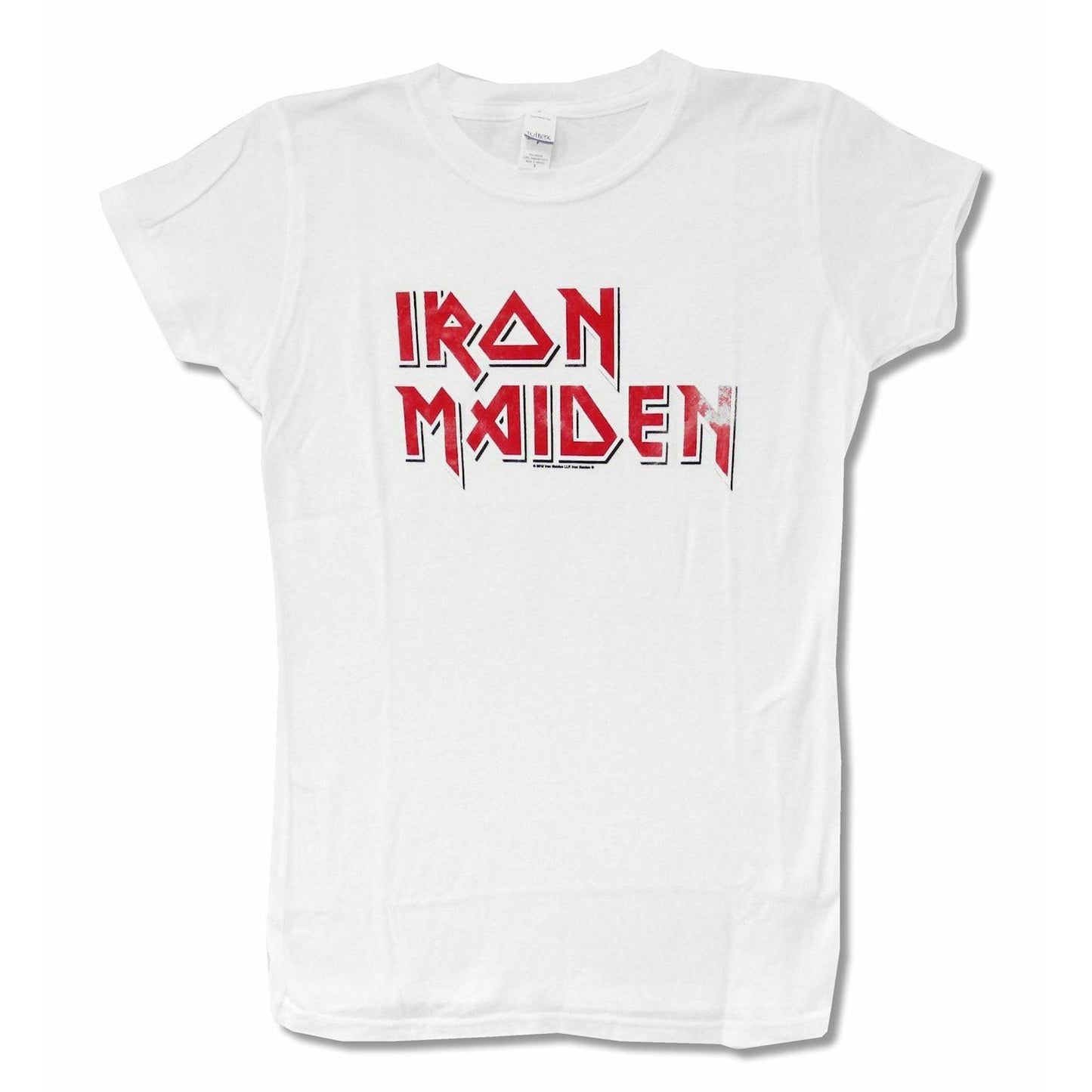 Iron Maiden Classic Red Logo Junior Top