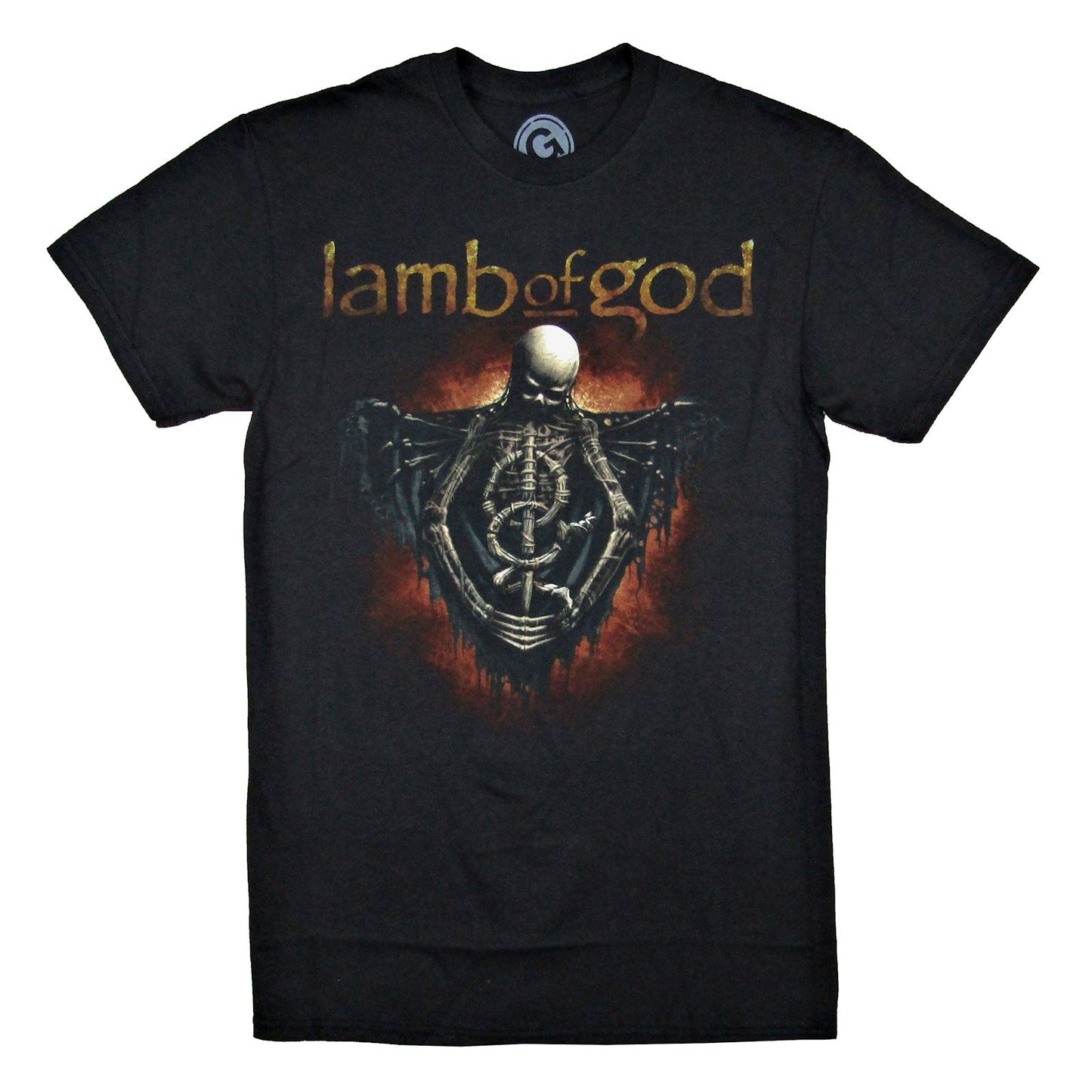 Lamb Of God Torso Skeleton T-shirt
