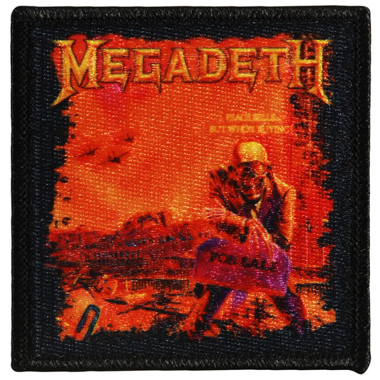 Megadeth Peace Sells Embroidered Patch