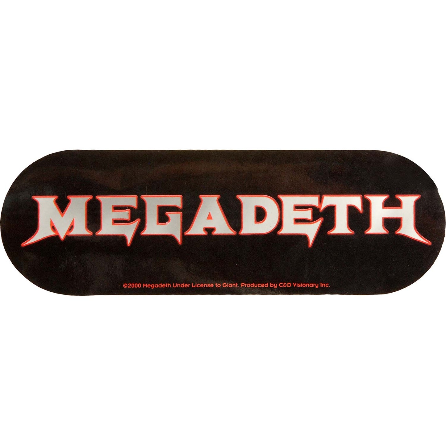 Megadeth Logo Sticker