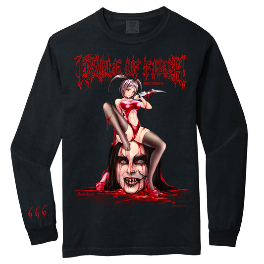 Cradle Of Filth Seduce And Destroy by Brando Chiesa Long Sleeve