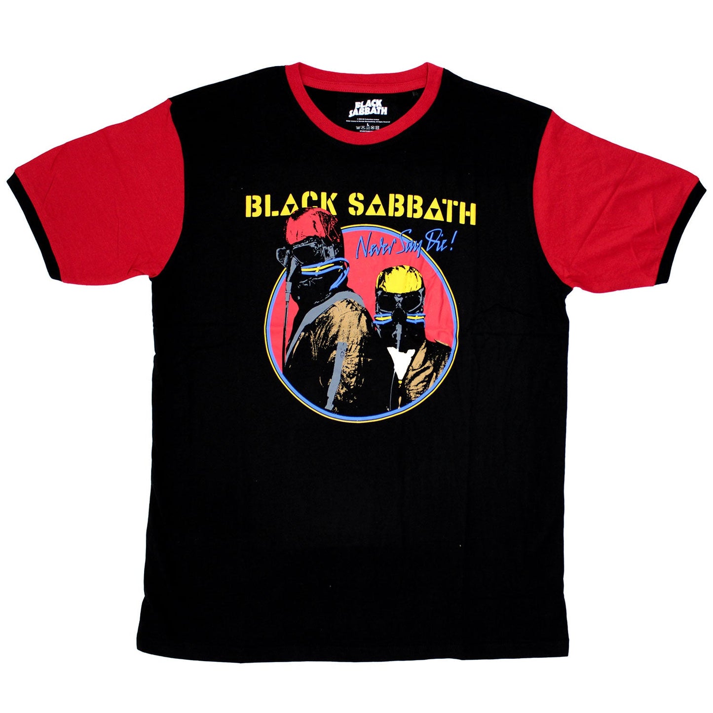 Black Sabbath Never Say Die Baseball Jersey