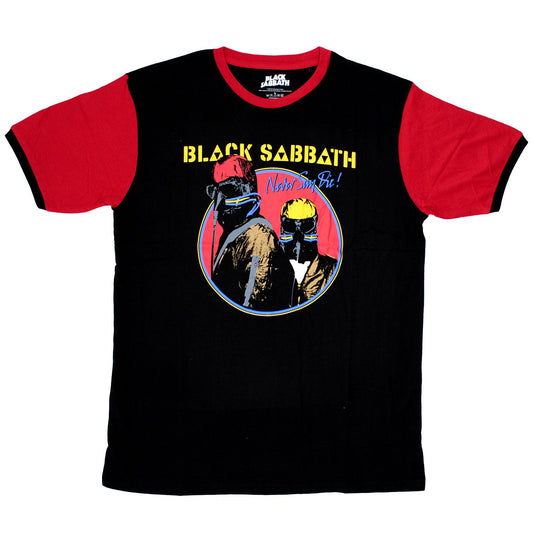 Black Sabbath Never Say Die Baseball Jersey