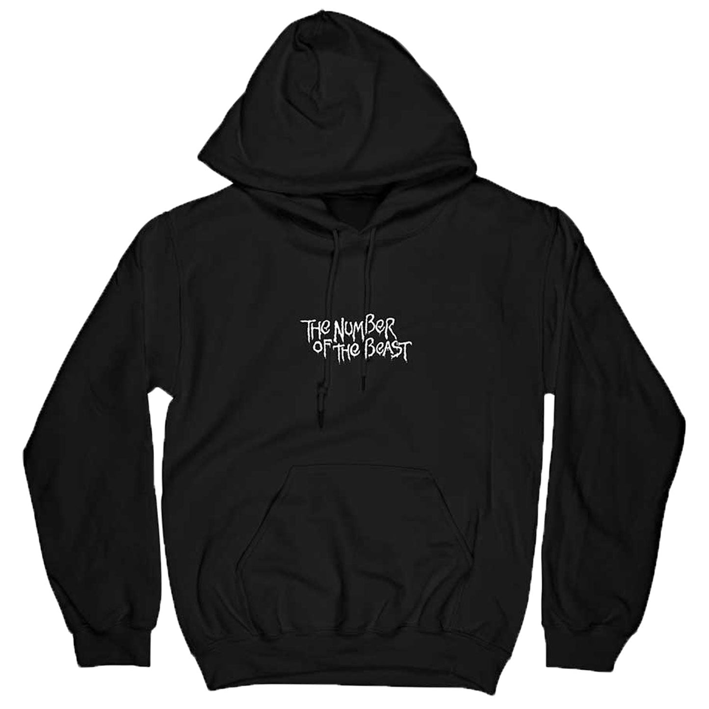 Iron Maiden Number Of The Beast One Colour Hooded Sweatshirt
