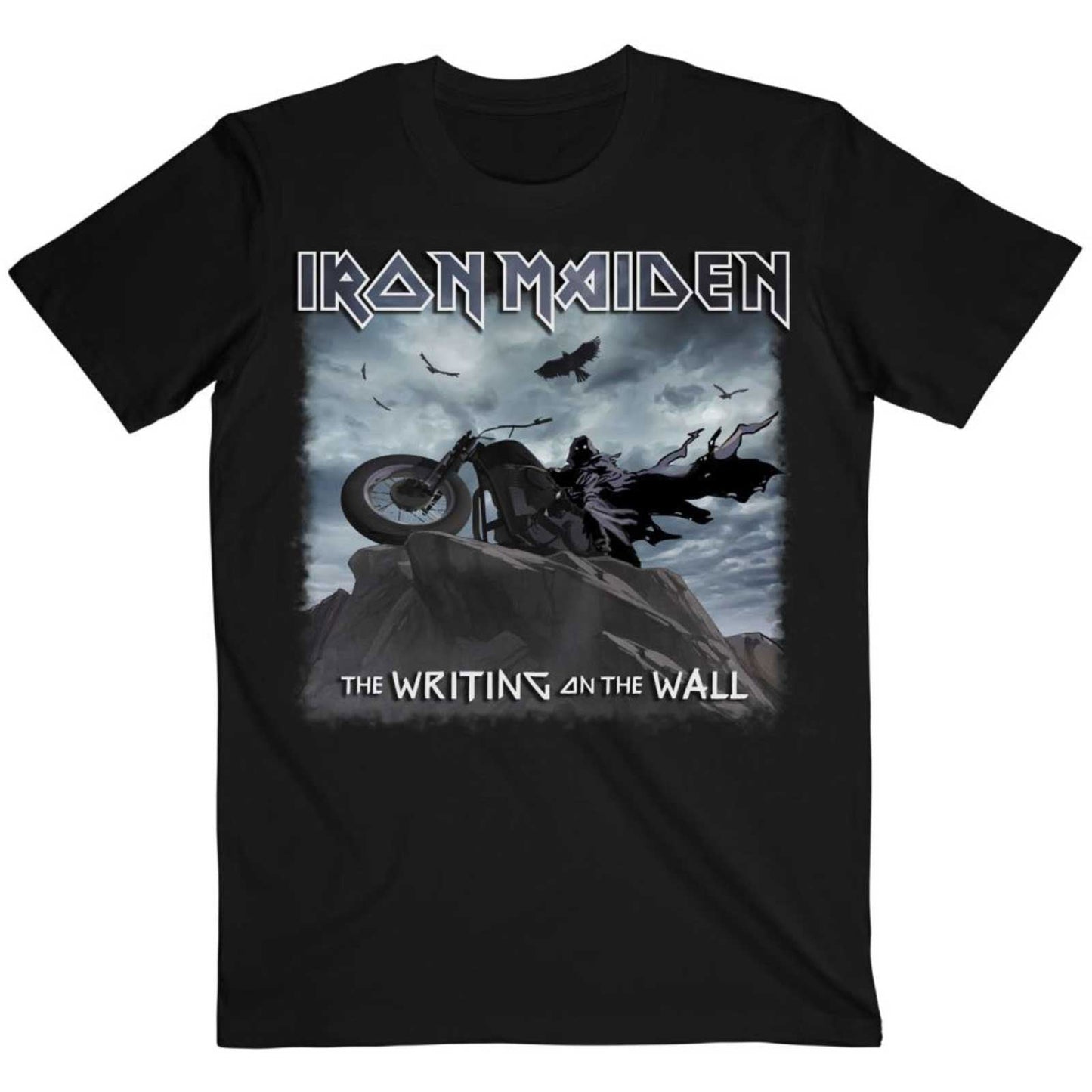 Iron Maiden The Writing On The Wall Single Cover T-shirt