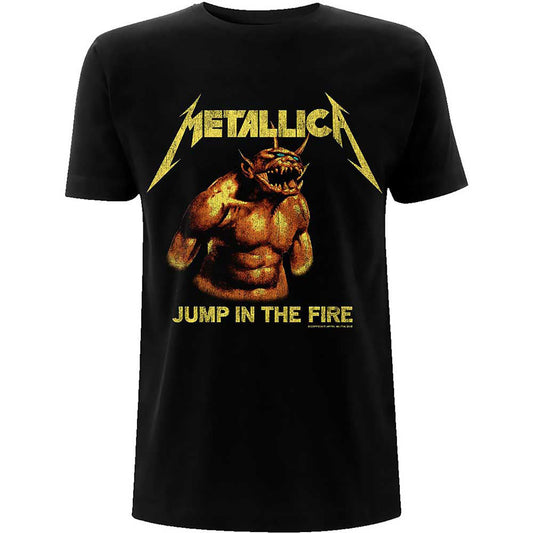 Metallica Jump In The Fire Vintage T-shirt