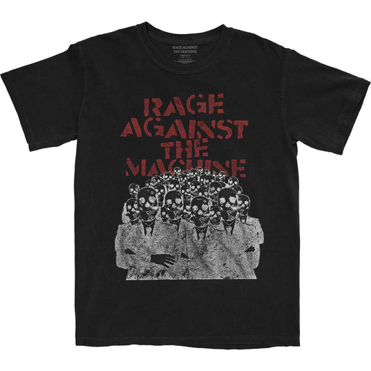 Rage Against The Machine Crowd Masks T-shirt