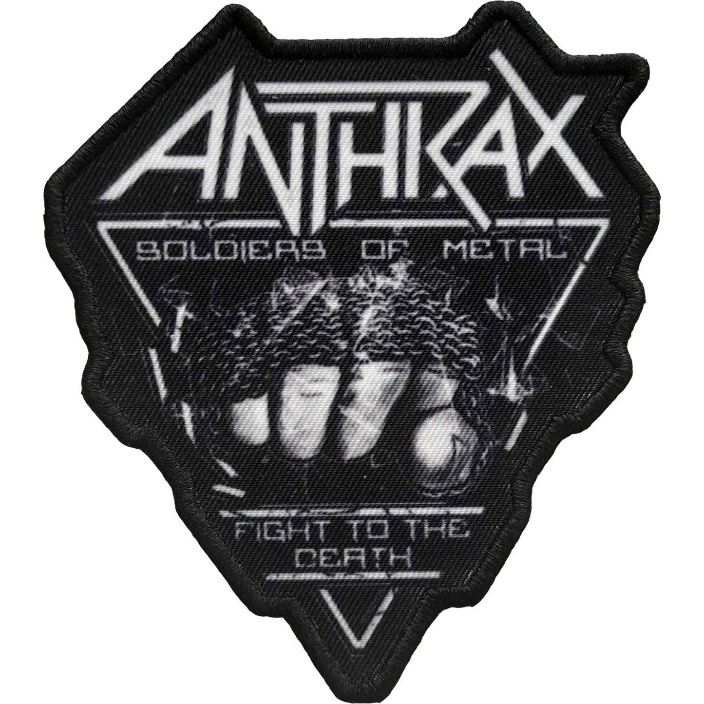 Anthrax Soldier Of Metal Ftd Woven Patch