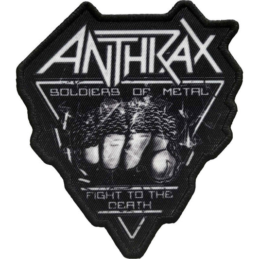 Anthrax Soldier Of Metal Ftd Woven Patch