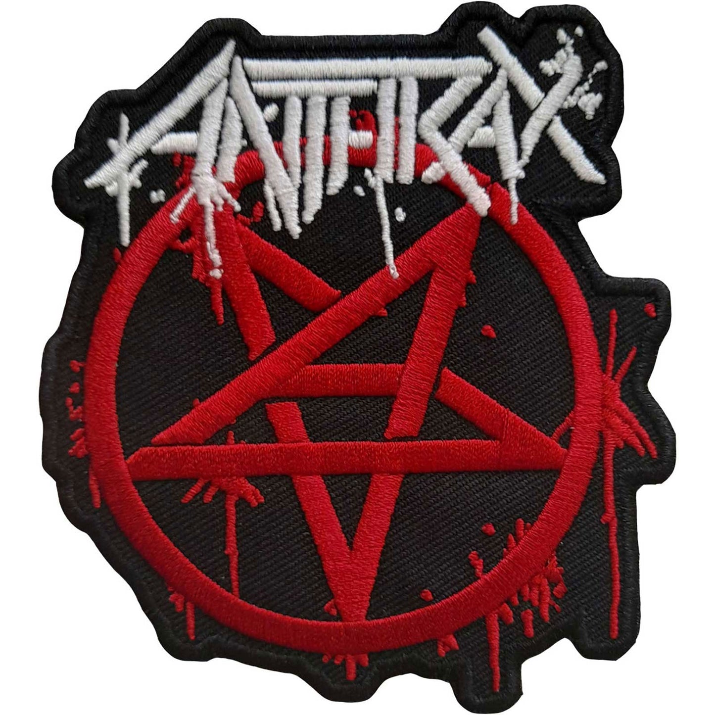 Anthrax Pent Logo Woven Patch