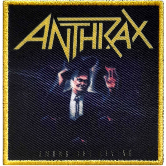Anthrax Among The Living Woven Patch