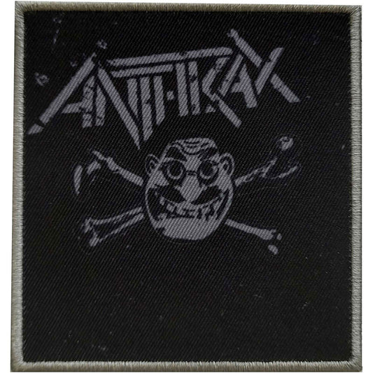 Anthrax Cross Bones Woven Patch