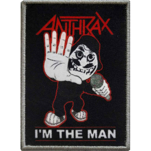 Anthrax I'm The Man Woven Patch