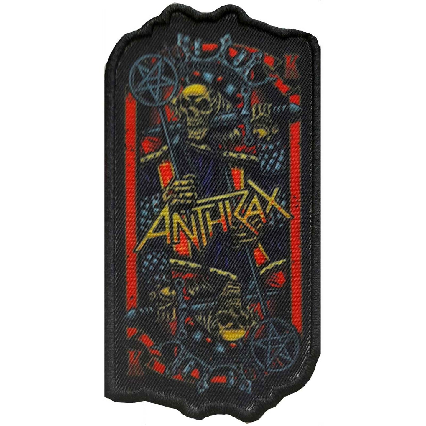 Anthrax Evil King Woven Patch