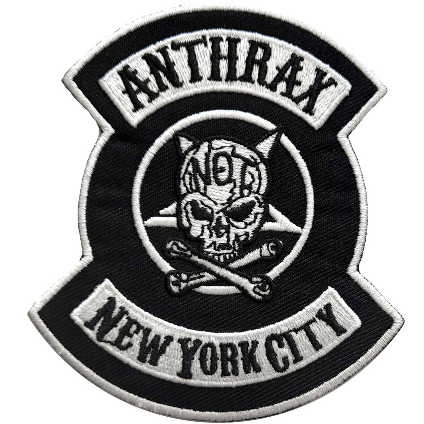 Anthrax Nyc Woven Patch