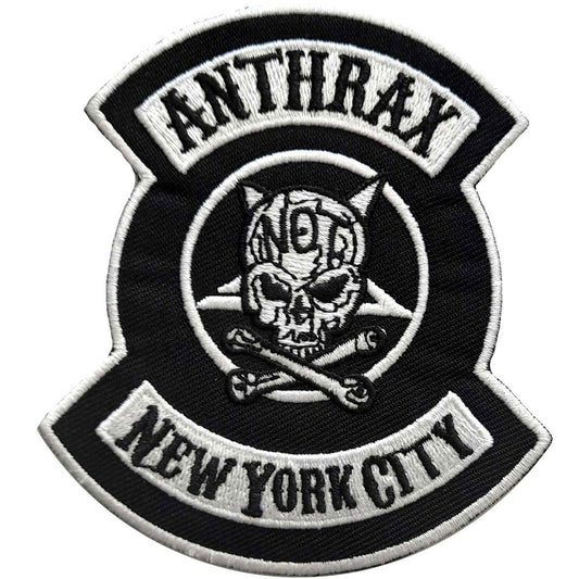Anthrax Nyc Woven Patch