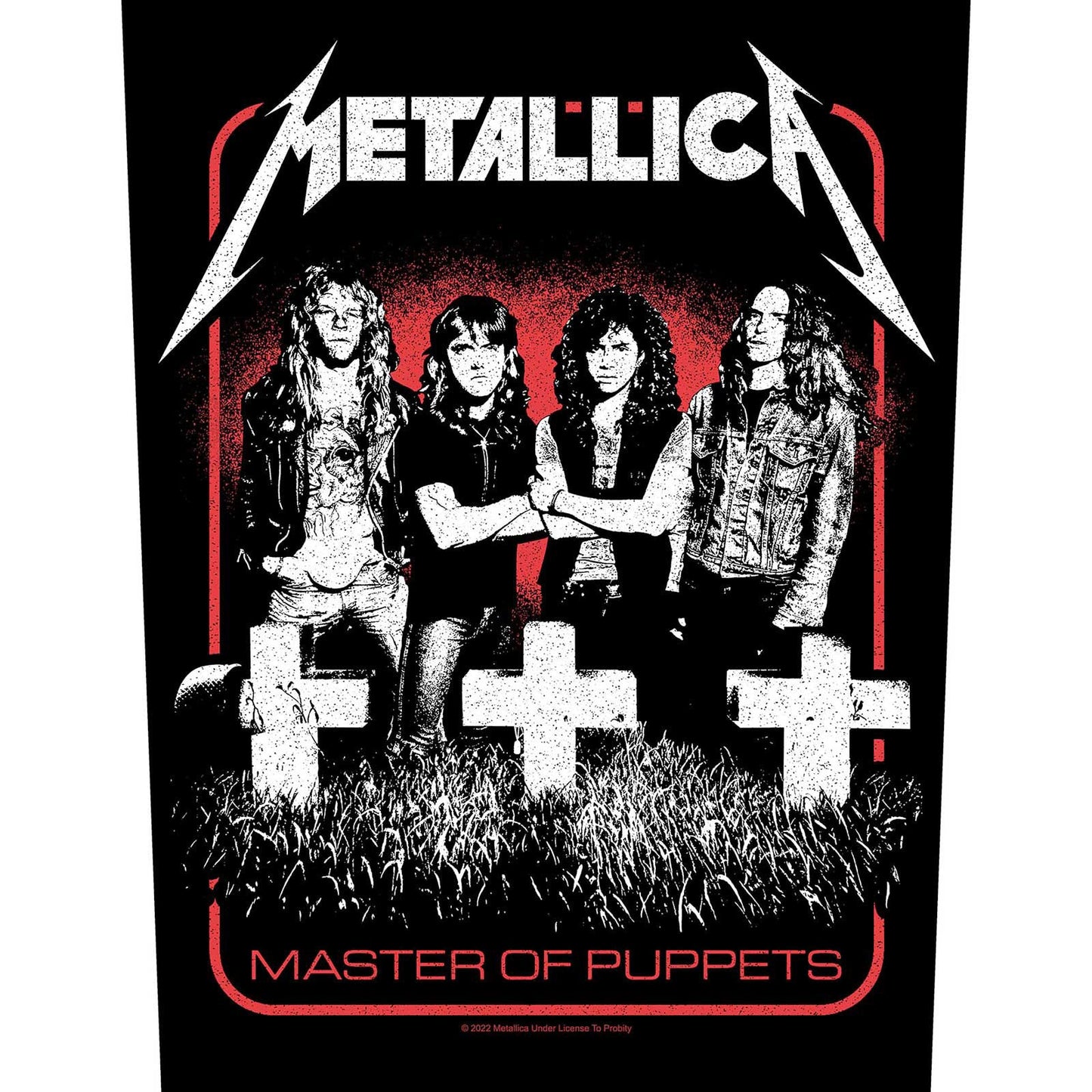 Metallica Master Of Puppets Band Back Patch