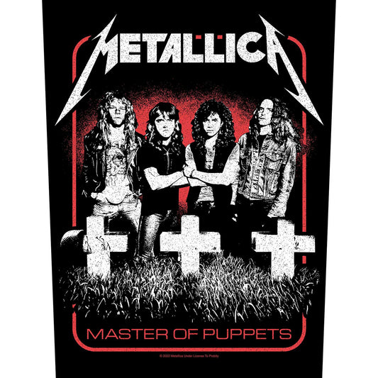 Metallica Master Of Puppets Band Back Patch