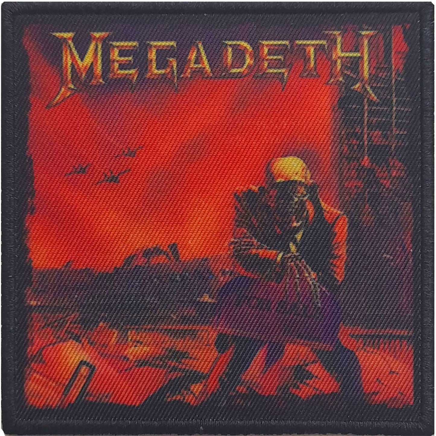 Megadeth Peace Sells Woven Patch
