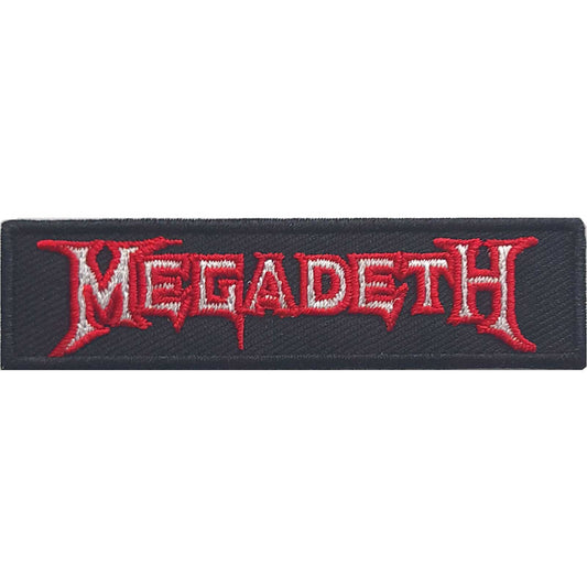Megadeth Logo Outline Woven Patch