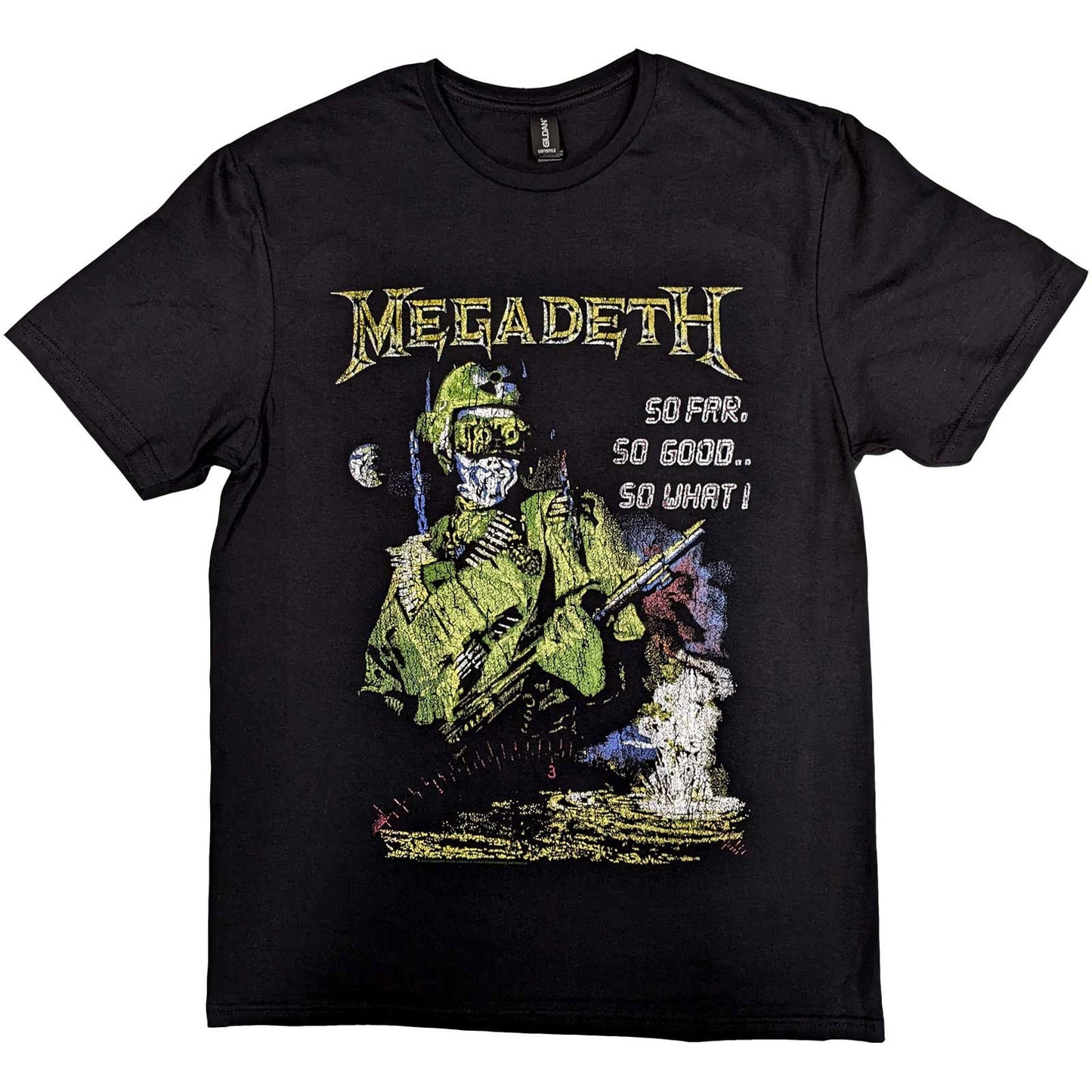 Megadeth Sfsgsw Explosion Vintage T-shirt