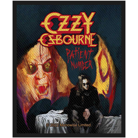 Ozzy Osbourne Patient No.9 Woven Patch