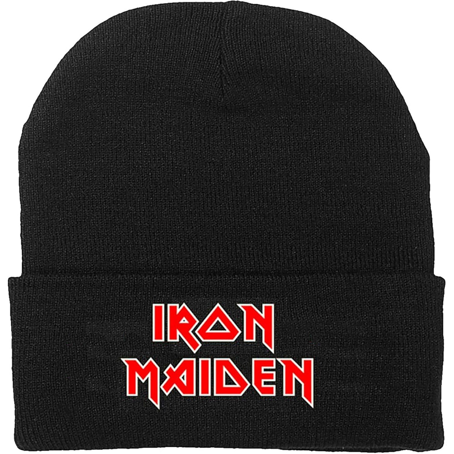 Iron Maiden Stacked Cuff Beanie