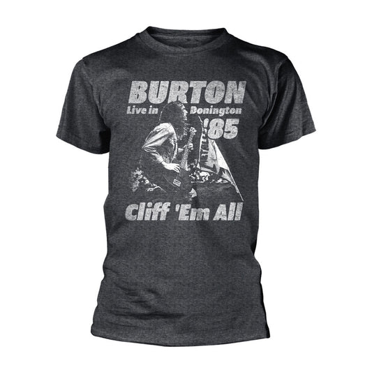 Metallica Cliff Burton Flag Retro T-shirt