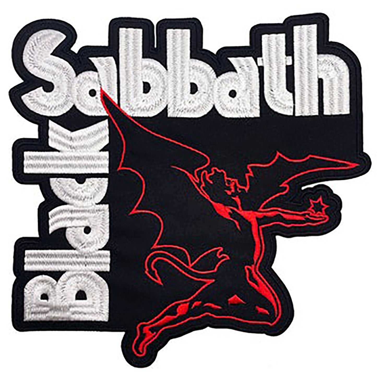 Black Sabbath Demon Logo Back Patch