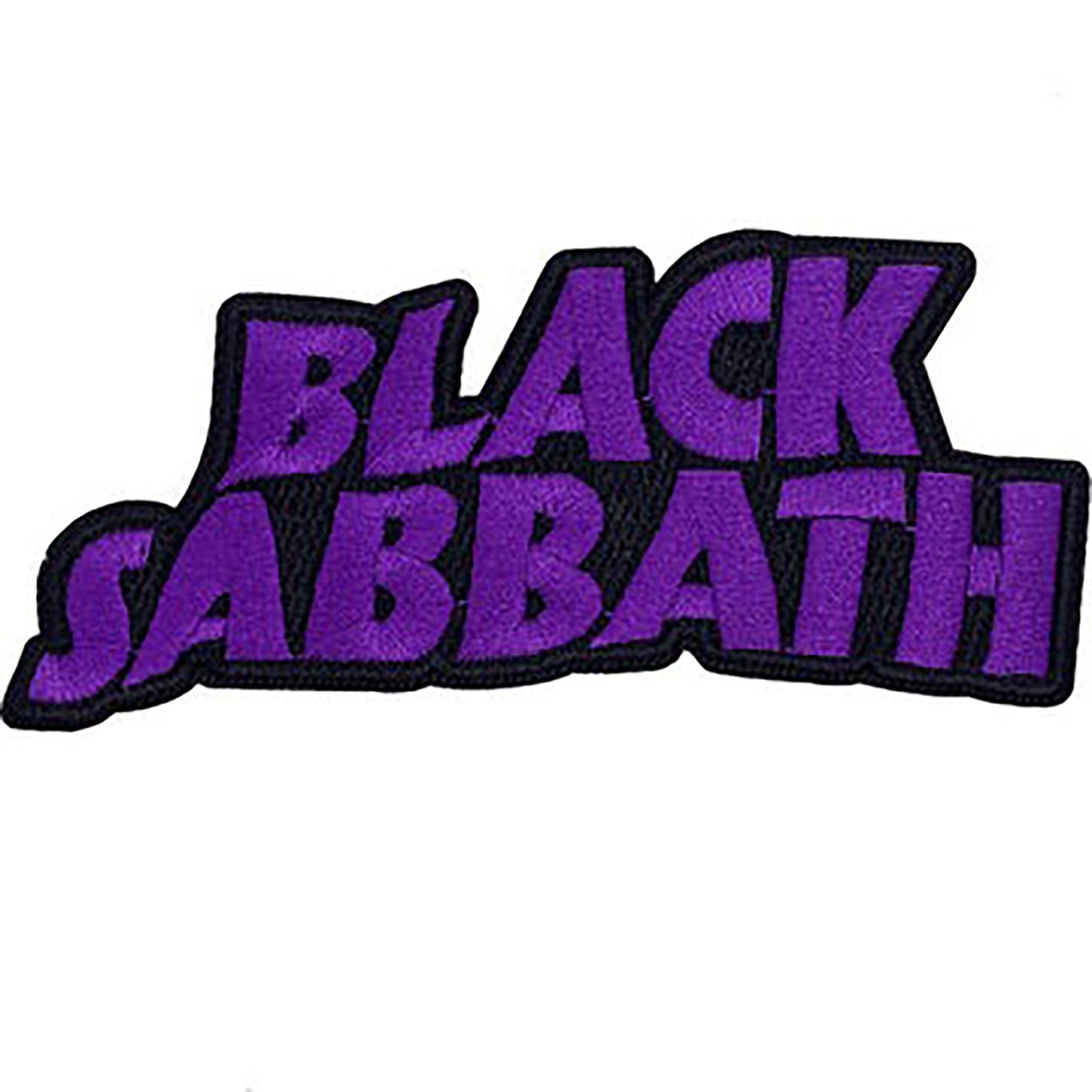 Black Sabbath Logo Embroidered Patch