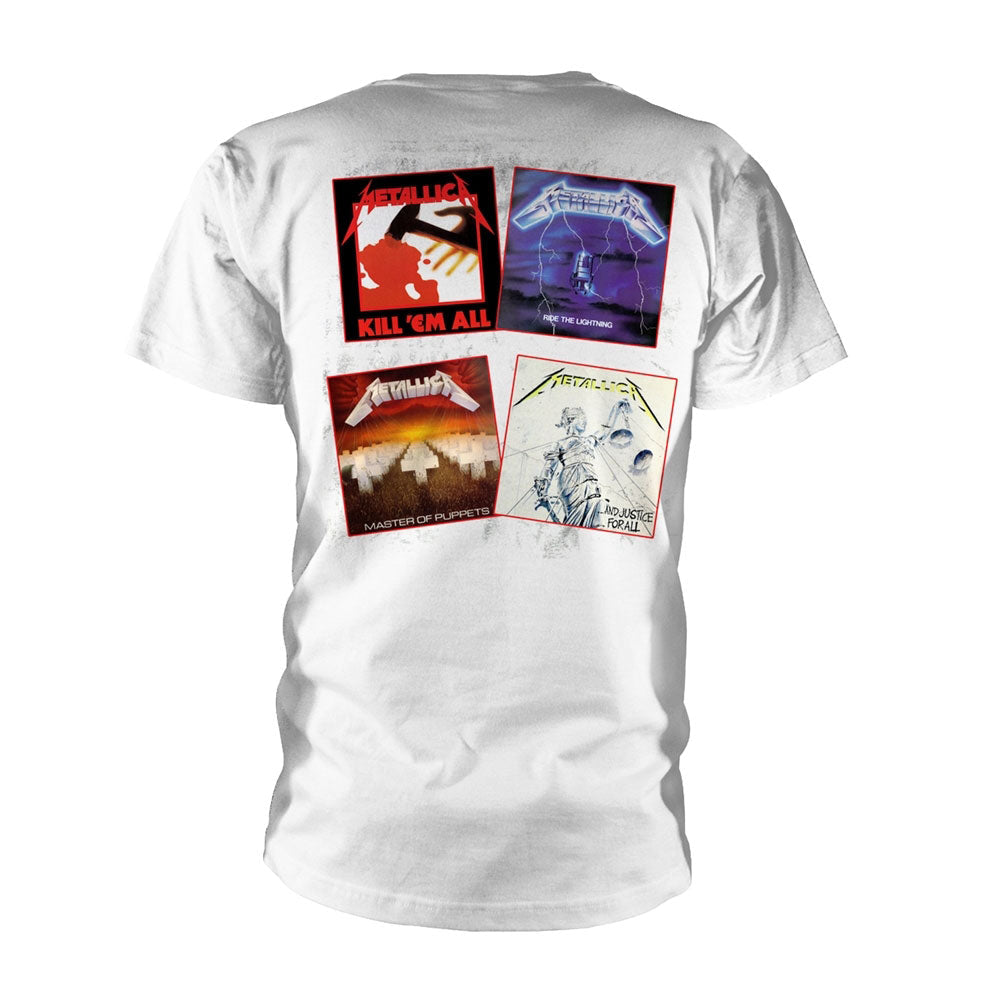 Metallica Faces First Four Albums T-shirt
