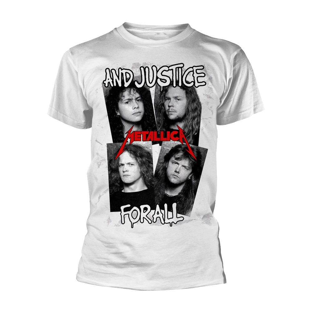 Metallica Faces First Four Albums T-shirt