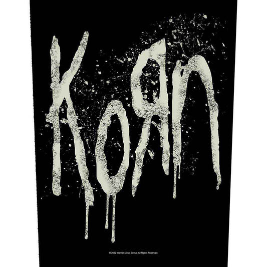 Korn Splatter Logo Back Patch