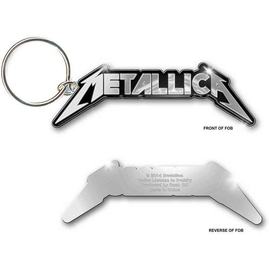 Metallica Logo Metal Key Chain