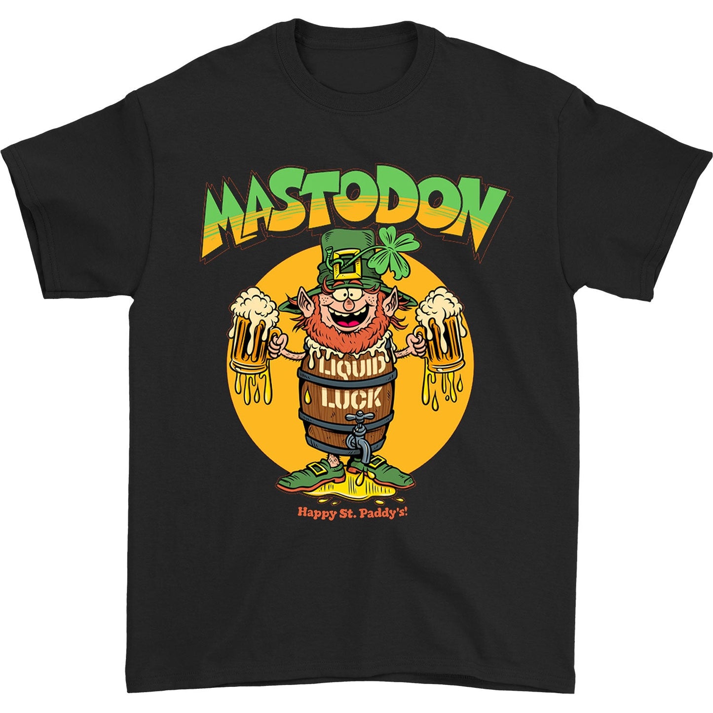 Mastodon Liquid Luck Happy St. Paddy's! T-shirt