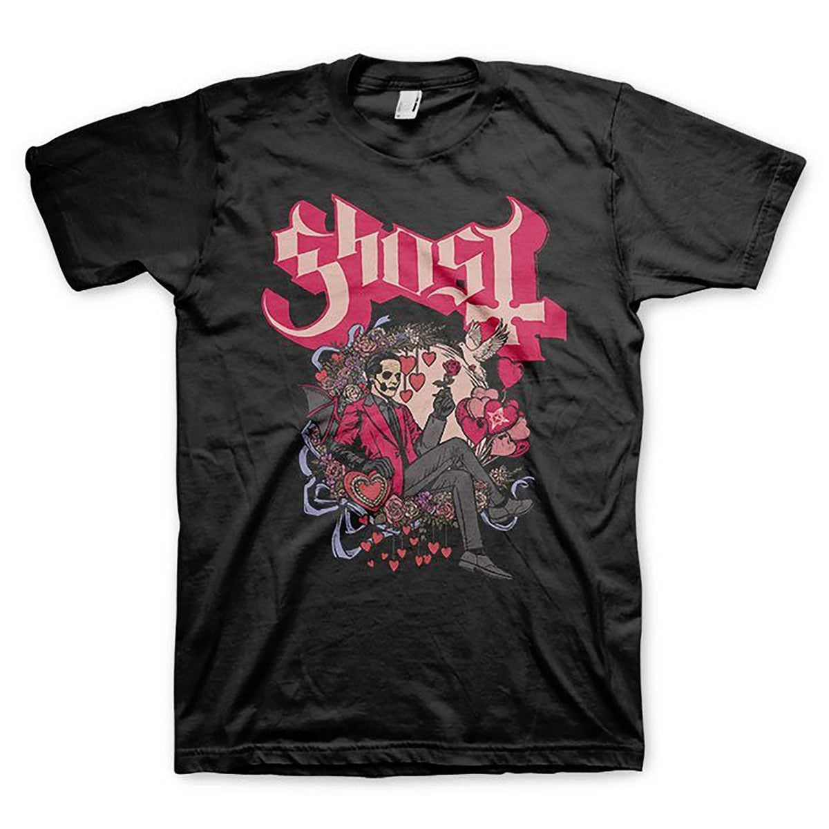 Ghost Valentine's Day Lounge T-shirt
