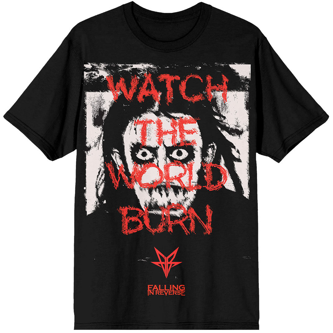 Watch The World Burn Horror Ronnie T-shirt