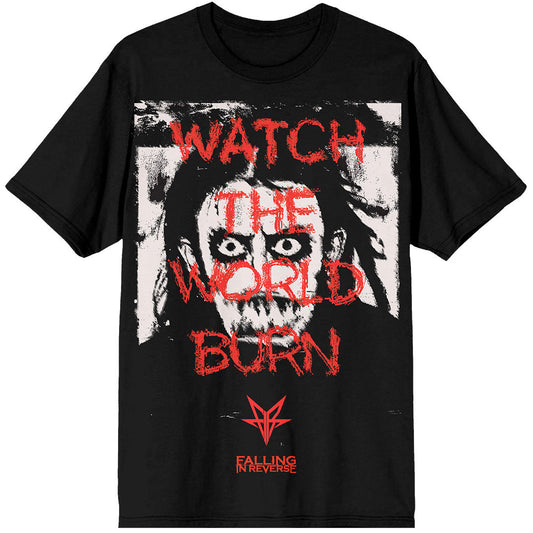Watch The World Burn Horror Ronnie T-shirt
