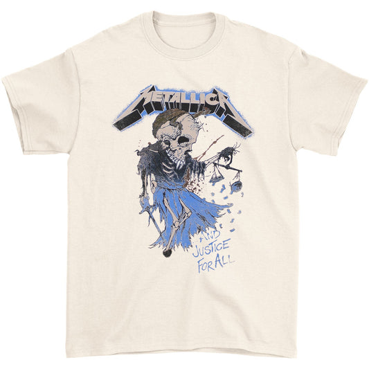 Metallica Justice For All Beige T-shirt