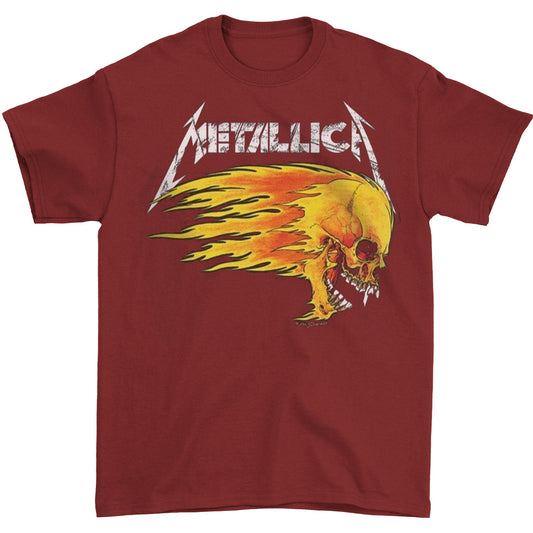 Metallica Flaming Skull T-shirt
